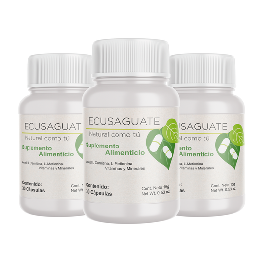 ECUSAGUATE 3 FRASCOS